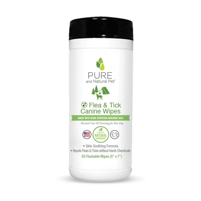 Flea & Tick Canine Wipes