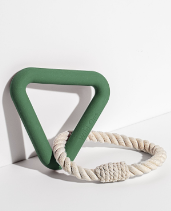 Wild One - Spruce Triangle Tug Toy