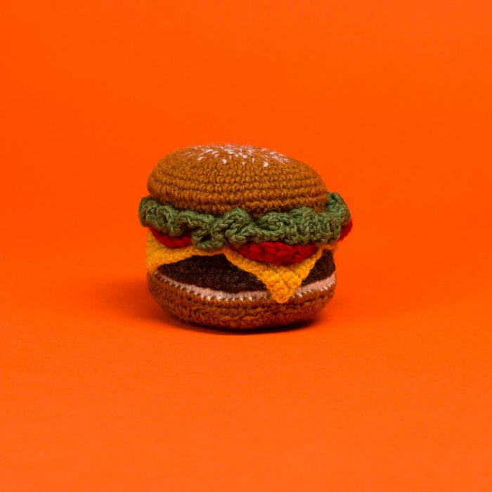 Ware of the Dog - Hand Knit Hamburger