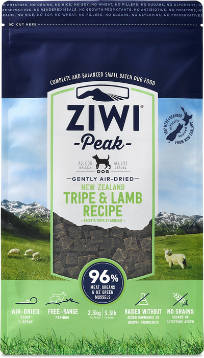 Ziwi Peak Air Dried Entree - Lamb & Tripe