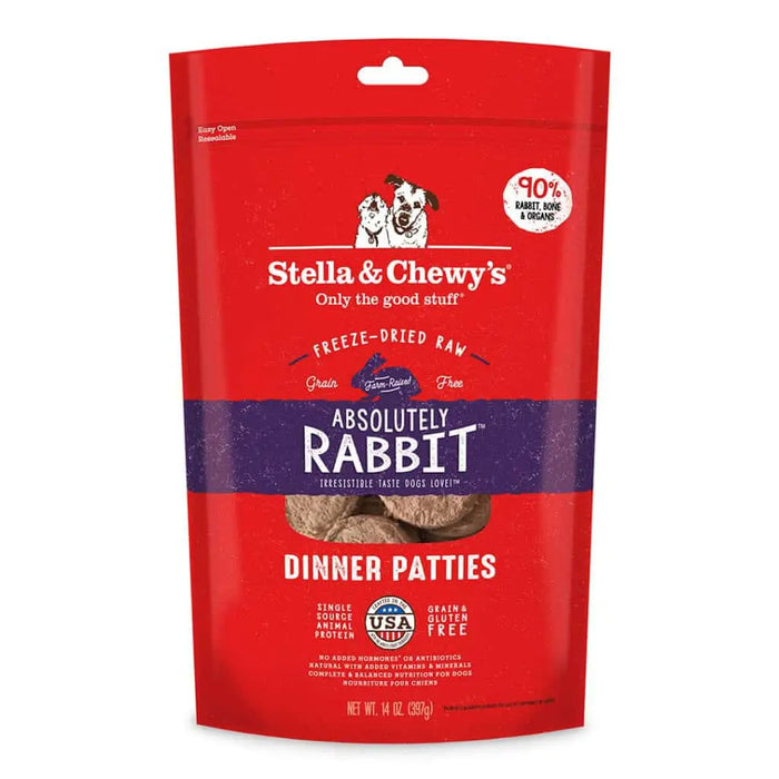 Stella &amp; Chewy's Absolutely Rabbit - Freeze Dried Raw