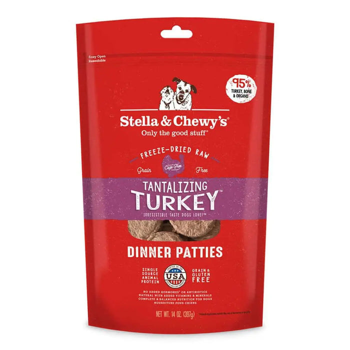 Stella & Chewy's Tantalizing Turkey - Freeze Dried Raw , 14oz