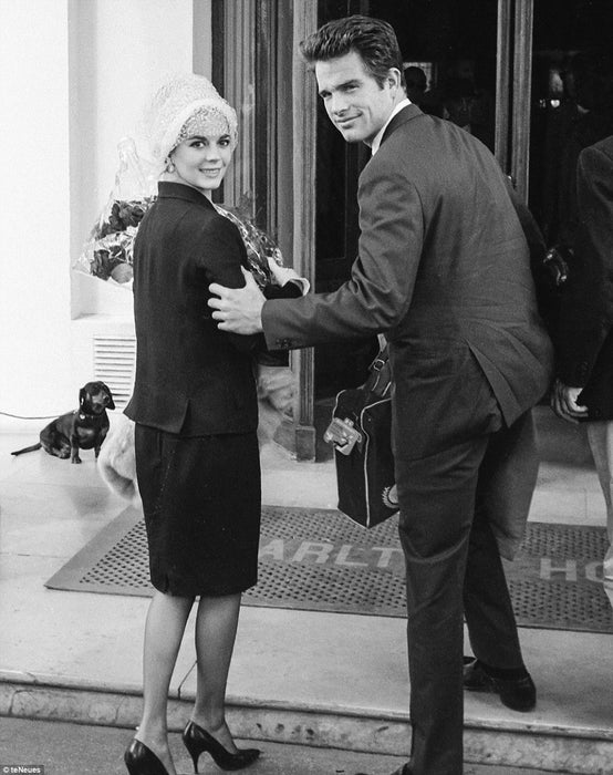 Celebrity Pets On The French Riviera In The 50's & 60's