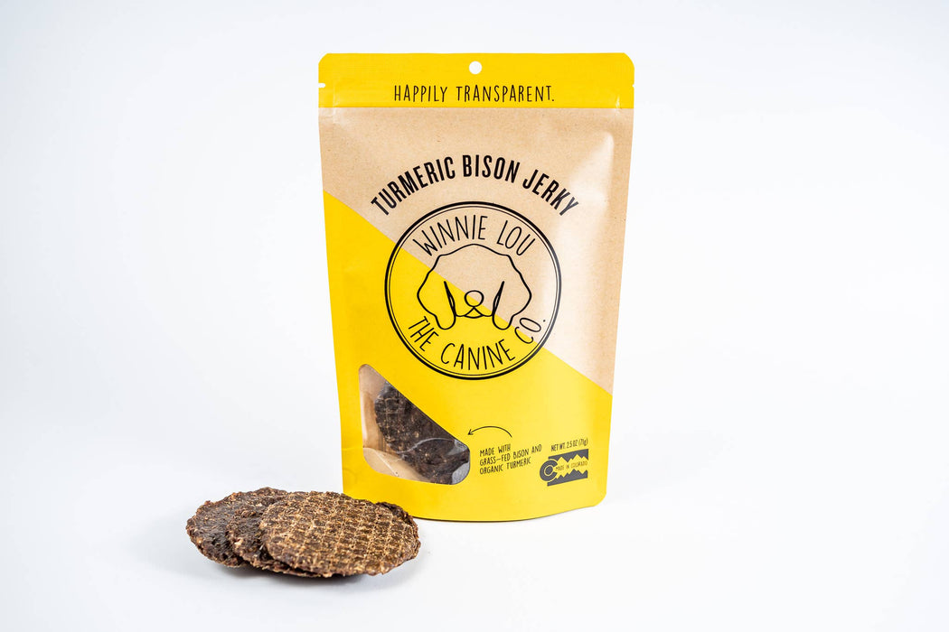 Winnie Lou - The Canine Co. - Turmeric Bison Jerky