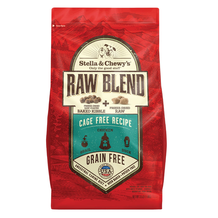 Stella &amp; Chewy's Raw Blend Baked Kibble - Cage Free Recipe