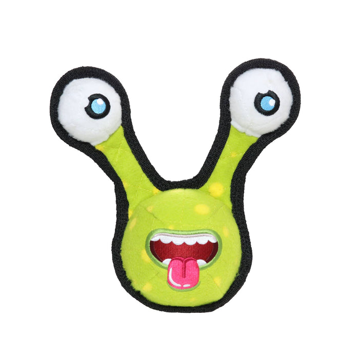 Tuffy Dog Toys - VIP Products - Tuffy Alien Ball - Green 2 Eye, Durable, Squeaky Dog Toy