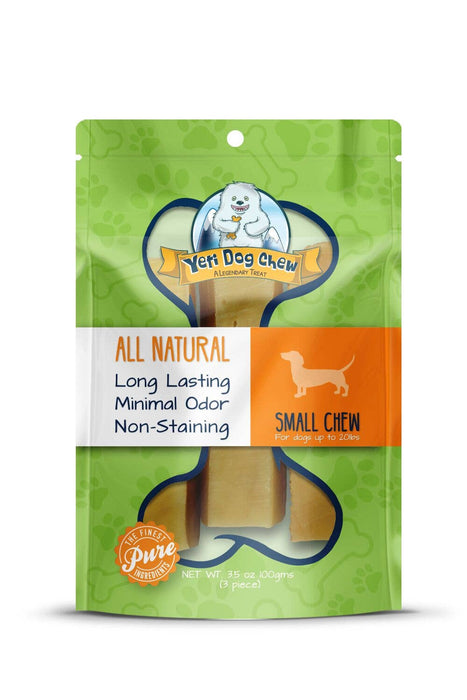 Yeti Dog Chew - 3.5oz Yeti Dog Chews - Small