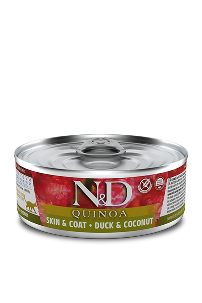 Farmina CAT Can Quinoa Skin & Coat - Duck & Coconut 2.8oz