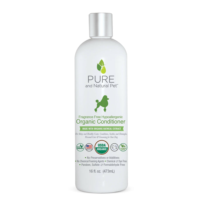 Pure and Natural Pet - Fragrance Free Hypoallergenic Organic Conditioner