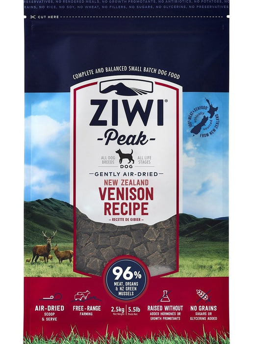 Ziwi Peak Air Dried Entree - Venison