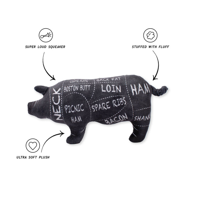 Wagsdale - the Whole Hog Plush Dog Toy