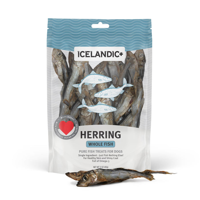 Icelandic+ - Icelandic+ Herring Whole Fish Dog Treats