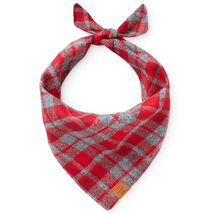 The Foggy Dog - Dover Plaid Flannel Dog Bandana