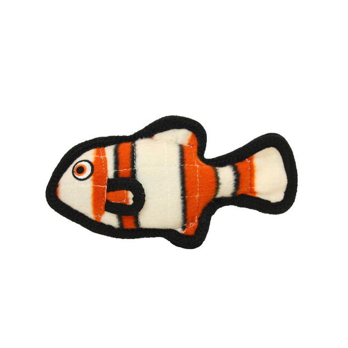 Tuffy Dog Toys - VIP Products - Tuffy Ocean Creature Jr Fish - Orange