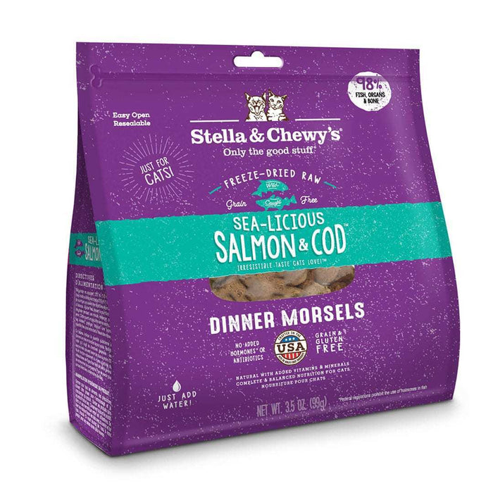 Stella & Chewy's CAT FD Morsels Salmon & Chicken 3.5oz