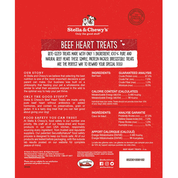 Stella &amp; Chewy's Beef Hearts