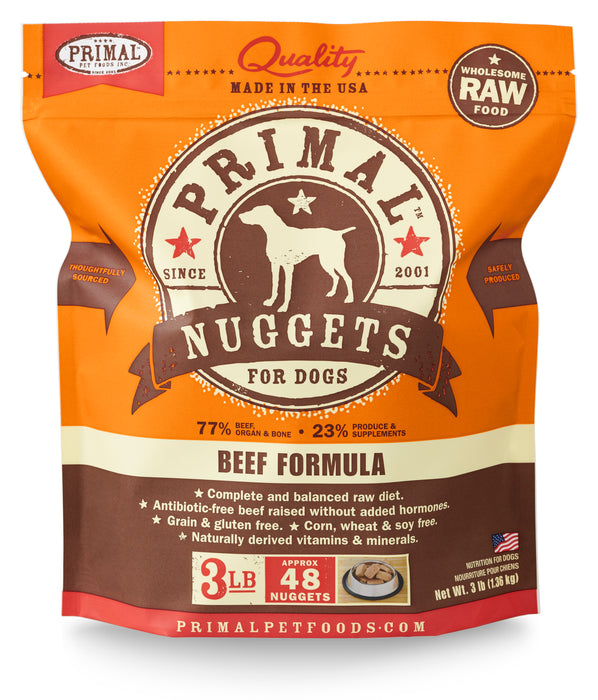 Primal Frozen Raw Formula - Beef