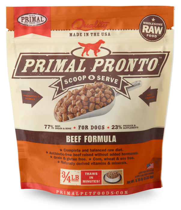 Primal Frozen Raw Formula - Beef