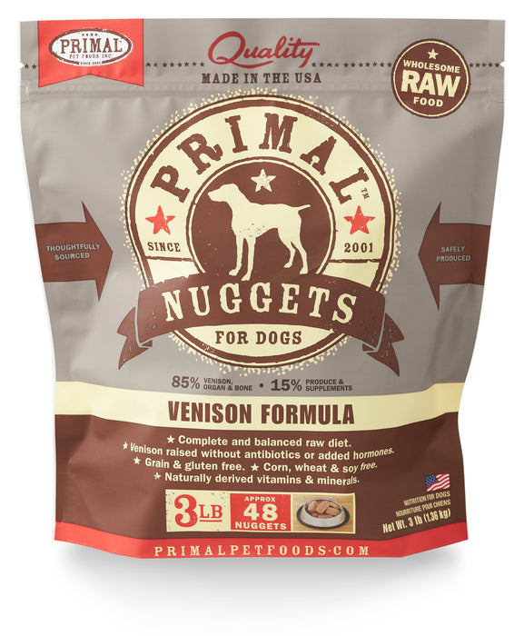 Primal Frozen Raw Formula - Venison