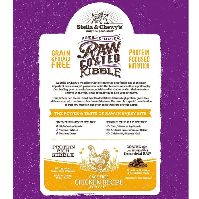 Stella & Chewy's Raw Coated Kibble-Chicken-Feline