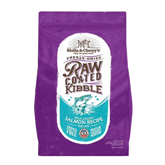 Stella & Chewy's Raw Coated Kibble-Salmon-Feline