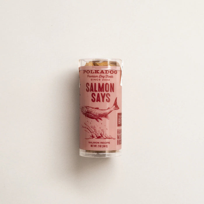 Polkadog Bakery - Polkadog Tube: Training Bits, Salmon Says - 2oz