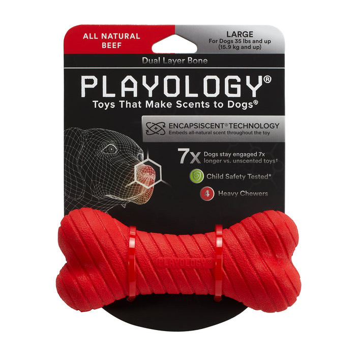 Playology - Dual Layer Bone Beef Scent
