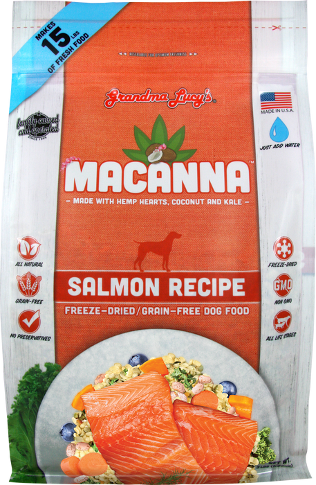 Grandma Lucy's Freeze Dried Macanna - Salmon