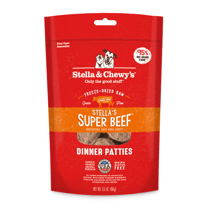 Stella & Chewy's Super Beef - Freeze Dried Raw