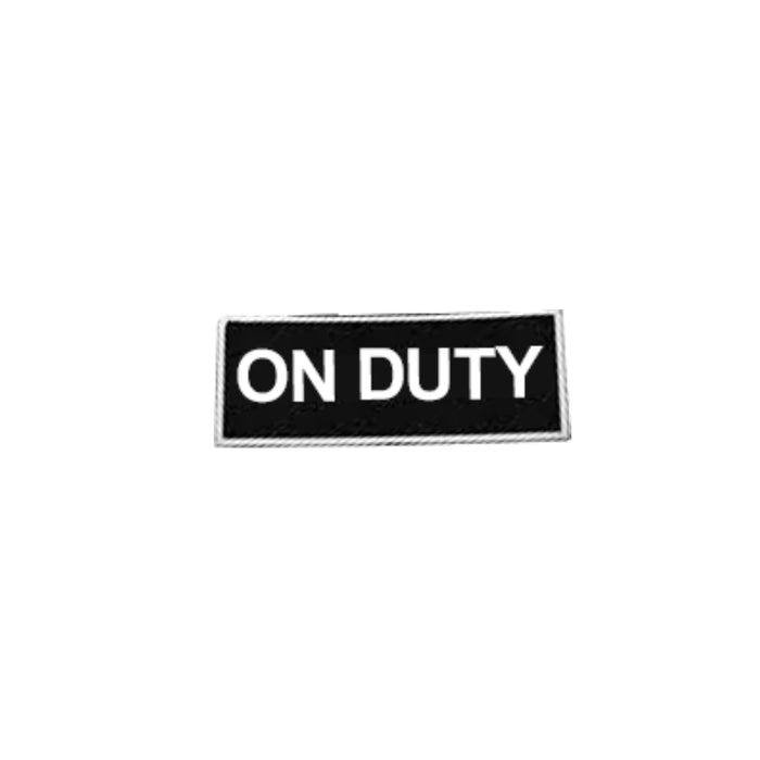 Boss Nation Patches - ON DUTY