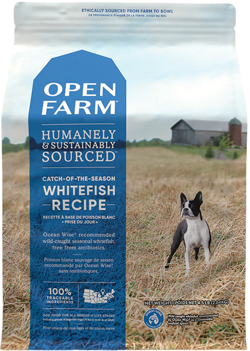 Open Farm Catch Of The Season Whitefish - Dry DOG food