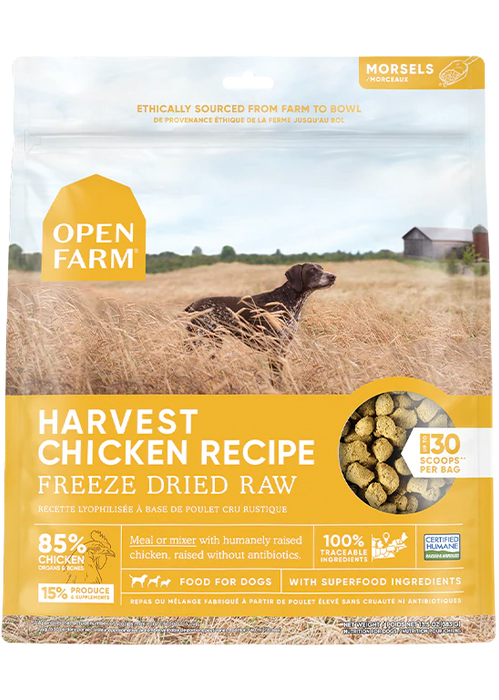 Open Farm Harvest Chicken Recipe - Freeze Dried Raw