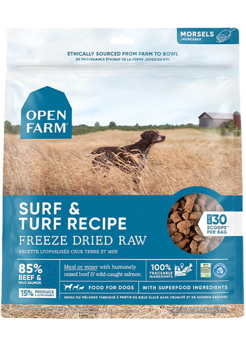 Open Farm Surf & Turf Recipe - Freeze Dried Raw, 13.5oz