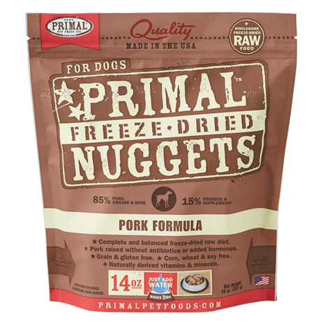 Primal Freeze Dried Raw Formula - Pork, 14.0 oz