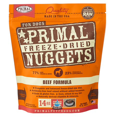 Primal Freeze Dried Raw Formula - Beef, 14.0 oz