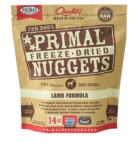 Primal Lamb Formula - Freeze Dried Raw, 14.0 oz