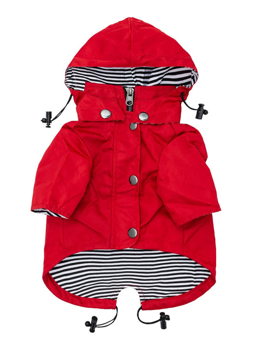 Ellie Rain Breaker - Fire House Red