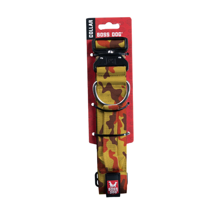 Tactical Collar - Orange Camo