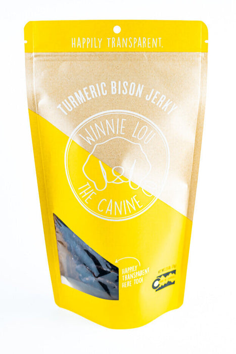 Winnie Lou Bison Jerky w/Turmeric