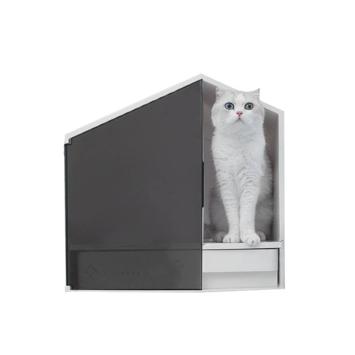 Furrytail Glow XL Semi-Closed Litter Box