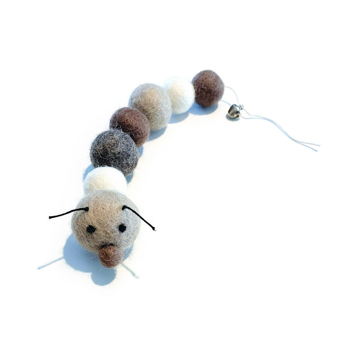 Friendsheep - BROWNIE Kat the Caterpillar - Eco Toy (natural colors)