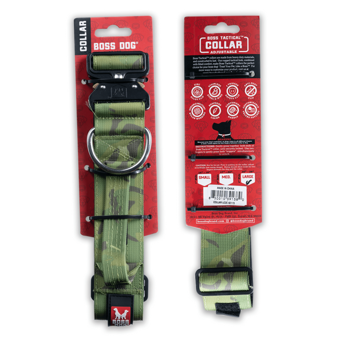 Tactical Collar - Green Camo