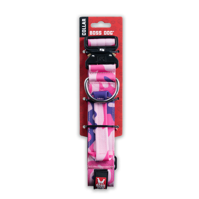 Tactical Collar - Pink Camo