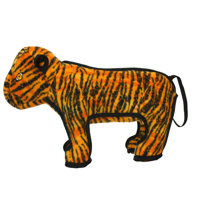 Tuffy Dog Toys - VIP Products - Tuffy Zoo Tiger, Tough, Durable Dog Toy