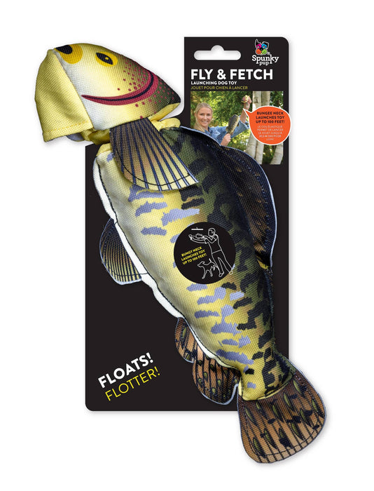Spunky Pup Dog Toys - Fly & Fetch Launching Toys - Duck, Fish, Eagle, Pheasant