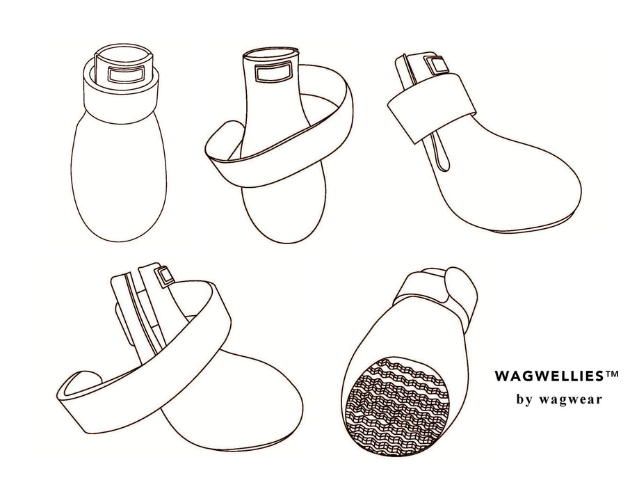 WagWellies - Red