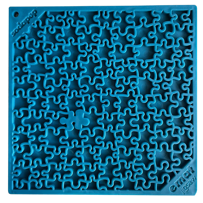 SodaPup - Jigsaw Lick Mat Aqua