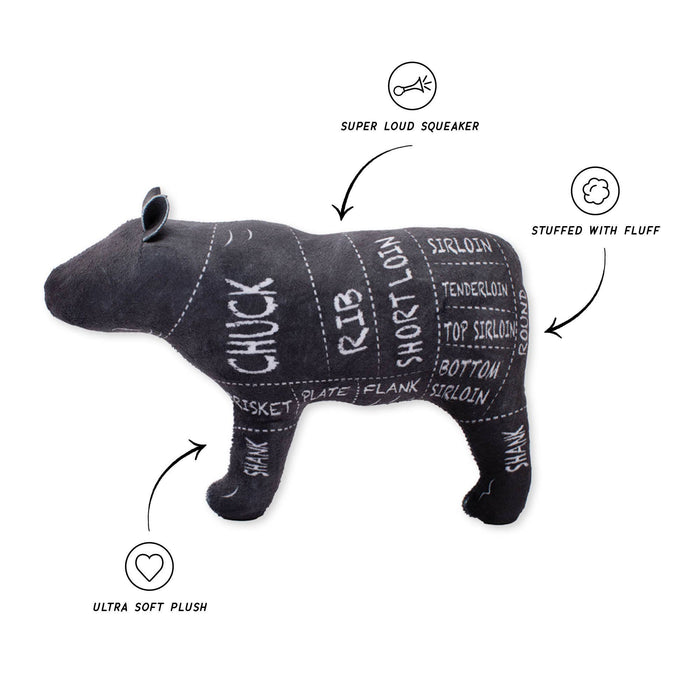 Wagsdale - Let's Meat Up Plush Dog Toy