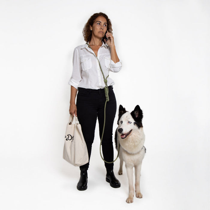 Zee.Dog Army Green Hands free Leash