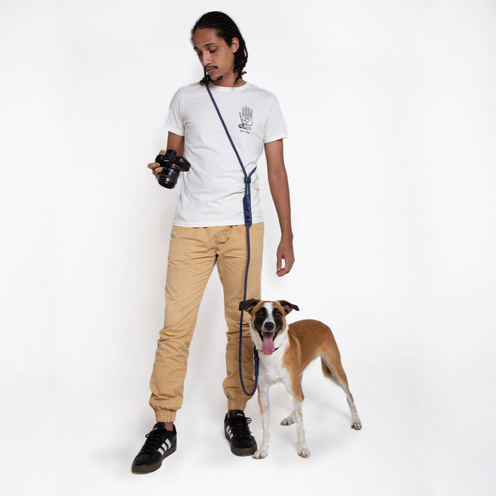 Zee.Dog Deep Blue Hands free Leash